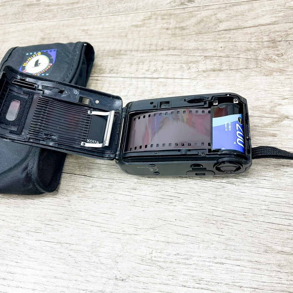 VTG Ansco Vision Compact 35mm Point & Shoot Film Camera w/Flash & Strap, Tested. - Picture 5 of 7